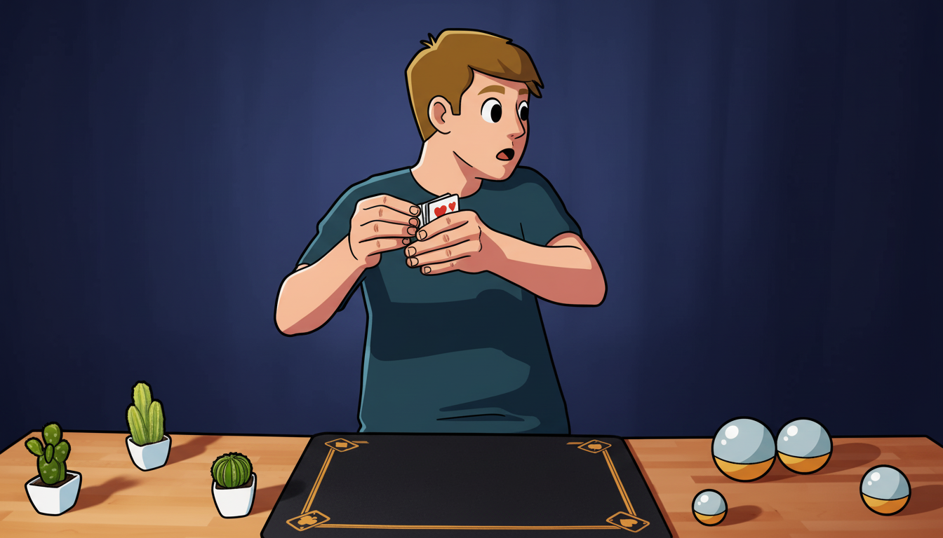 进阶纸牌魔术手法